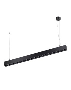 Светильник подвесной ITER 358876 (30Вт, 4000К, IP20, LED) черный Novotech