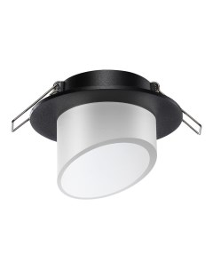 Светильник точ. LIRIO 370896 (9Вт, GU10, LED) черный Novotech