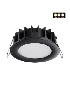 Светильник точ. LANTE 358948 (10Вт, 3000/4000/6000К, IP20, LED) черный Novotech