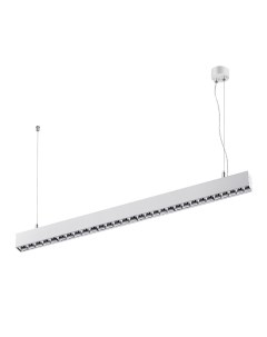 Светильник подвесной ITER 358875 (30Вт, 4000К, IP20, LED) белый Novotech