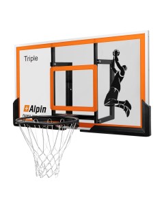 Щит баскетбольный Triple BBT 54 Alpin