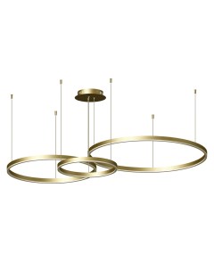 Светильник подвесной Kinklight Тор 08223,33S матовое золото (110Вт, 3000К, LED) Kink light