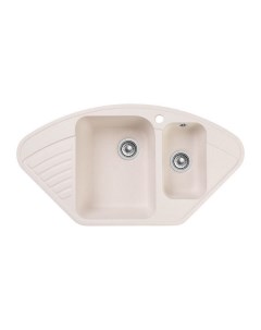 Мойка GranFest QUARZ Z-14 белый, 93х50 см Granfest