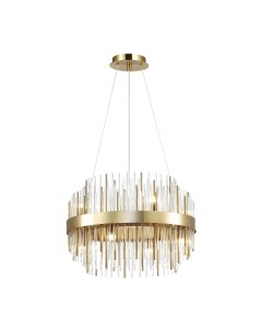 Светильник подвесной IDA 4639/8 золотой/металл/стекло (8*40Вт, G9) Odeon light