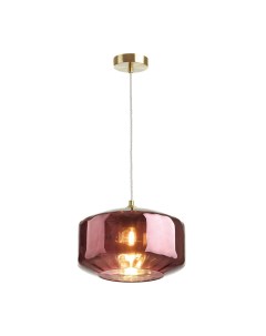 Светильник подвесной BINGA 4782/1 бордовый/бронзовый (60Вт, E27) Odeon light