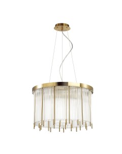 Светильник подвесной YORK 4788/7 золото/металл/стекло (7*40Вт, E14) Odeon light