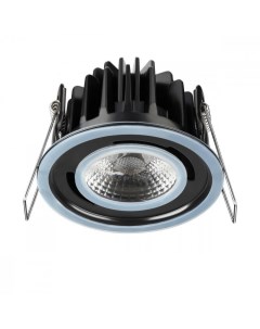 Светильник точ. REGEN 358342 (8Вт, 3000К, IP44, LED) черный Novotech