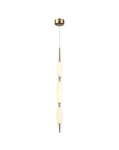 Светильник подвесной SPINDLE 4792 28L бронзовый белый 28Вт LED Odeon light