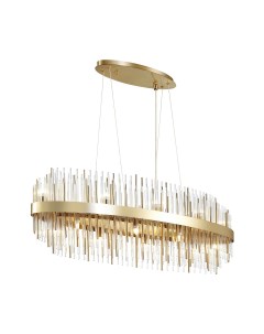 Светильник подвесной IDA 4639/16 золотой/металл/стекло (16*40Вт, G9) Odeon light