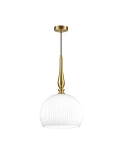 Светильник подвесной RUNGA 4765/1 белый/бронзовый (60Вт, E27) Odeon light