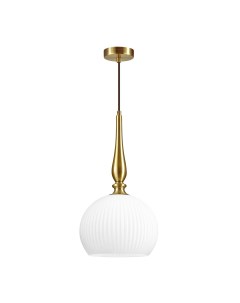 Светильник подвесной RUNGA 4766/1 белый/бронзовый (60Вт, E27) Odeon light