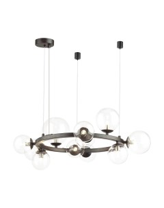 Светильник подвесной TOVI 4818/11 черный/прозрачный (11*40Вт, G9) Odeon light