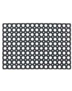 Коврик придверный ячеистый RH 16ММ 80x120-черный-RH Comeforte