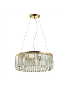 Светильник подвесной VASSA 4987/6 золотой/хрусталь (6*40Вт, E14) Odeon light