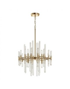 Светильник подвесной STIKA 4988/8 золотой/стекло (8*40Вт, E14) Odeon light