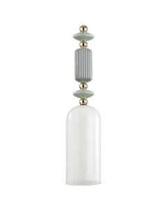 Светильник подвесной EXCLUSIVE CANDY 4861 1A золото разноцветн керамика стекло 1 40Вт E14 Odeon light