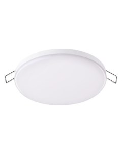 Светильник светод. встр/круг MON 358146 (24Вт, 4000К, IP20, LED) белый Novotech