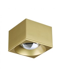 Накладной потолочный светильник PATERA 358670 (12Вт, 4000К, IP20, LED) золотой Novotech