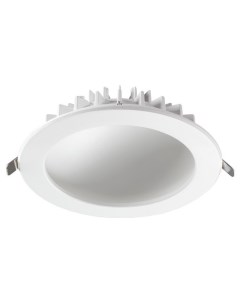 Светильник светод. встр/круг GESSO 358277 (20Вт, 4000К, IP20, LED) белый Novotech