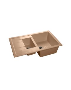 Мойка GRANFEST мрамор GF-Q-775 KL топаз, 77,5х50 см с сифоном Granfest