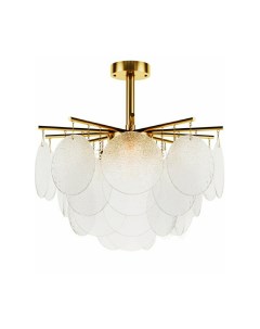 Светильник подвесной Kinklight Альвия 07684-6,20 бронза (6*5Вт, E14) Kink light