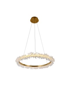 Светильник подвесной Kinklight Лаура 08243,36A латунь (36Вт, 4000К, LED) Kink light