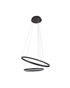 Светильник подвесной Kinklight Тор 08219,19A(4000K) диммируемый с пультом ДУ черный (60Вт, 4000K, LED) Kink light