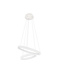 Светильник подвесной Kinklight Тор 08219,01A(4000K) диммируемый с пультом ДУ белый (60Вт, 4000K, LED) Kink light