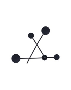 Светильник настенный Kinklight Фирс 2207A,19 черный (24Вт, 4000К, LED) Kink light