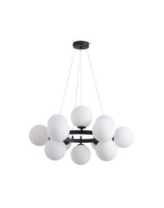 Светильник подвесной Kinklight Сида 07508-12,19 черный (12*10Вт, E14) Kink light