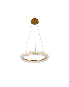 Светильник подвесной Kinklight Лаура 08242,36A латунь (20Вт, 3000К, LED) Kink light