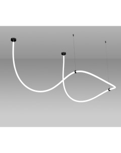 Светильник подвесной Kinklight Венди 08031-400,19 черный (96Вт, 4000К, LED) Kink light