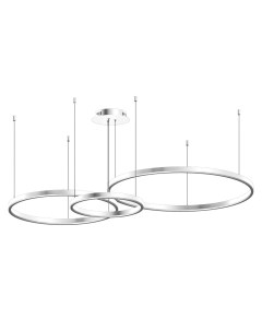 Светильник подвесной Kinklight Тор 08223,01PA(4000K) диммируемый с пультом ДУ белый (110Вт, 4000K, LED) Kink light