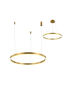 Светильник подвесной Kinklight Тор 08213,36A(3000K) латунь (36Вт, 3000K, LED) Kink light