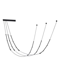 Светильник подвесной Kinklight Бофорт 08060-3AS,19 черный (25Вт, 4000K, LED) Kink light