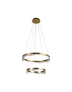 Светильник подвесной Kinklight Кастела 08263-60+40,36 латунь (60Вт, 3000К, LED) Kink light