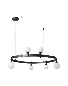 Светильник подвесной Kinklight Бьянки 07808-6,19 черный (6*7Вт, G9) Kink light