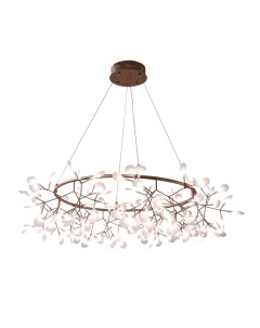 Светильник подвесной Kinklight Ветта 07521-162,33 розовое золото (192*0,5Вт, 3000К, LED) Kink light