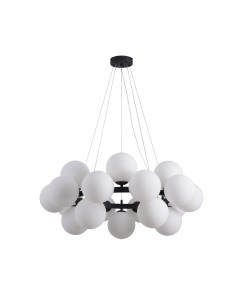 Светильник подвесной Kinklight Сида 07508-20,19 черный (20*10Вт, E14) Kink light