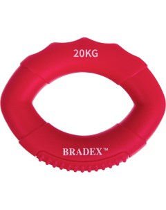Эспандер кистевой SF 0573 20кг овальный розовый Bradex