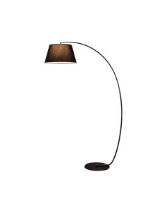 Светильник напольный (торшер) Kinklight Лоренс 07190 черный (1*40Вт, E27) Kink light