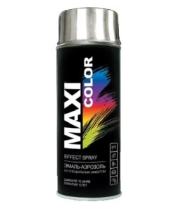 Эмаль аэрозольная хром эффект 400мл Maxi color