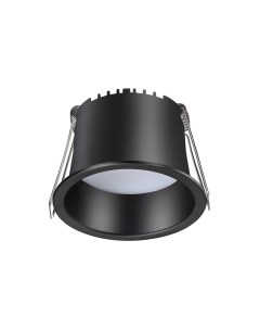 Светильник точ. TRAN 358898 (6Вт, 4000К, IP20, LED) черный Novotech