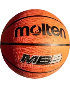 Мяч баскетбольный для тренировок резиновый MB5 pазмер 5 Molten