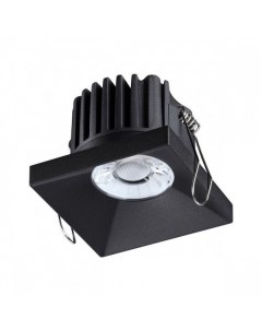 Светильник точ. METIS 358481 (10Вт, 3000К, IP44, LED) черный Novotech