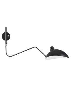 Светильник настенный KERBI 4831/1W (1*40Вт, Е27) черный/хром Odeon light