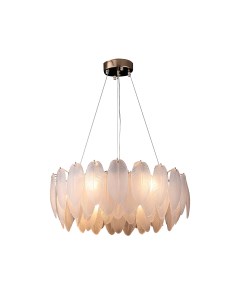 Светильник подвесной Kinklight Джана 07680-80,36 латунь (10*40Вт, E14) Kink light