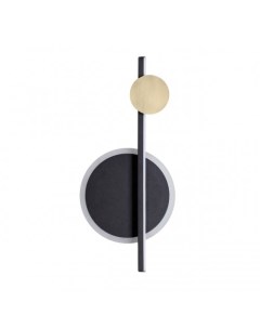 Светильник настенный CHITA 5608/17WL (17Вт, 3000К, LED) черный Lumion