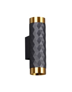 Светильник настенный ASTRUM 4287/2W (2*10Вт, GU10, IP20, LED) черный Odeon light