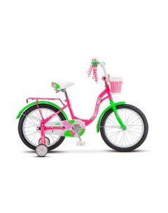 Велосипед детский 18 Jolly V010 LU084749 пурпурный зеленый Stels